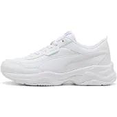 Puma Baskets basses 'Cilia' argent / blanc