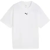 Puma T-Shirt 'Essentials' noir / blanc