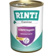 Rinti Canine Liver/Hepatic Chicken z kurczakiem 24x400 g