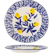 Bloomingville Assiettes Maxima Ø27cm bleu lot de 6 pièces