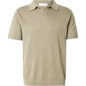 Selected Mattis Short Sleeve Polo Vert XL Homme