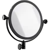 Walimex pro Soft 300 Round Daylight (Panneaux lumineux), Lumière continue, Noir