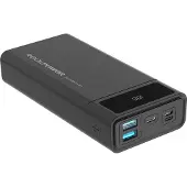 RealPower Pb-20000 Solar Power Bank Noir