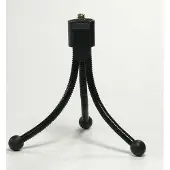 Office Support de table pour photo logo, noir, thermoplastique, 360 degrés