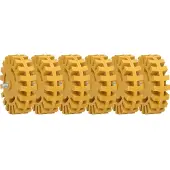 Ks Tools Gomme pour film plastique avec lamelles, pack de 6 ( 515.1369 )