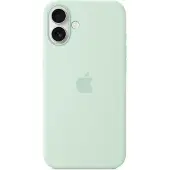 Apple Coque en silicone MagSafe iPhone 16 Plus - Aquamarine