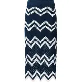 Pepe Jeans Jupe 'Ollie' bleu nuit / blanc