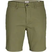JJ REBEL Pantalon chino 'JREBSHARP' olive