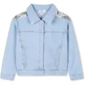 Billieblush U20893 Jacket Bleu 3 Years Fille