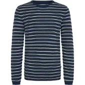 Blend classique BHAjlan homme pull maille fine avec détail label pull en maille 20717703-131008 Beige