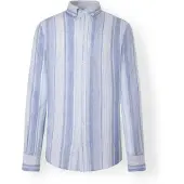 Hackett Chemise à Manches Longues Linen Multi Stripe