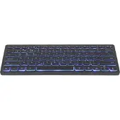 Gembird KB-BTRGB-01-DE Tastatur Kabellos Slimline mit Bluetooth Technologie