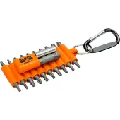 Bahco 59S/22-2 - Porte-embouts en caoutchouc 1/4'' pour vis Phillips,vis TORX et vis 6 pans – 22 pièces