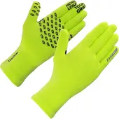 Gripgrab Waterproof Knitted Gloves Jaune M-L