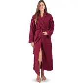 Normani Peignoir long bordeaux