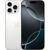 Apple iPhone 16 Pro Max (1000 Go, Titane blanc, 6.90", SIM + eSIM, 5G), Téléphone portable, Blanc