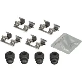 Delphi Kit d'accessoires, plaquette de frein LX0789