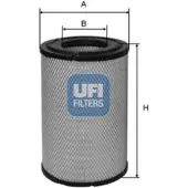 Ufi Filtre à air 27.568.00
