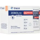 Trace Minerals Æ, TM Sport, ZeroLyte, Mélange pour Boisson Électrolytique, Pastèque Salée, 30 Sachets, 0,27 oz (7,3 g) Chacun
