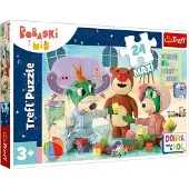 Trefl Puzzle Gute Nacht, Treflici: Bedtime Games MAXI 24 Stück