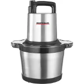 Gastroback 40966 Design Multii Chopper Professional, Processeur d'aliments, Noir, Argent