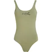 O'Neill Maillot de bain 'Esssentials Script' kaki / noir
