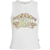 O'Neill Summer Must Haves Graphic Sleeveless T-shirt Blanc XL Femme