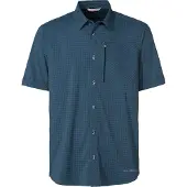 Vaude Seiland Iv Short Sleeve Shirt Bleu M Homme
