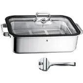 WMF Vitalis Aroma-Dampfgarer 6,5 l mit Spargelzange 3201007278 4000530700612