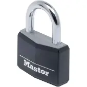 Masterlock Cadenas MasterLock, 40mm, O6mm, aluminium, noir