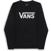 Vans Sweat-shirt 'Classic V BFF' noir / blanc