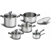 Tefal Daily Cook Batterie de cuisine 10 pièces G712SA55