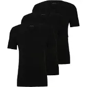 BOSS Homme Trois Pack T-shirts Noir