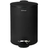 Blomus Poubelle à Pédale Blomus Tubo Black 3 L