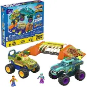 Mattel Monster Trucks Mega-Wrex Knochen Crash Piste de cascades