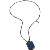 Police Pj.26400psun Necklace Noir Homme
