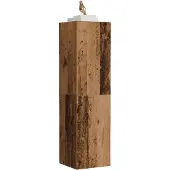 vidaXL Armoire TV imitation vieux bois 30,5x30x110 cm Matériau dérivé du bois