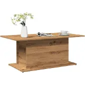 vidaXL Table basse Artisan-Chêne 102x55,5x40 cm Bois composite