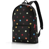 Reisenthel sac à dos Mini Maxi Foldable Backpack 14L Dots noir
