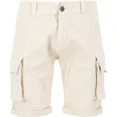 Alpha industries Pantalon cargo beige / blanc