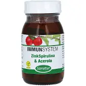 Sanatur Zinc Spiruline Acérola - 90 gélules 47g