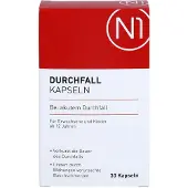 N1 Complément alimentaire contre la diarrhée Durchfall kapseln, 30 gélules