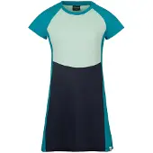 TROLLKIDS Senja Short Sleeve Short Dress Bleu 146 cm Fille