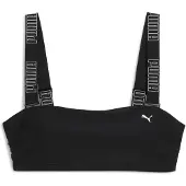 Puma Bandeau Sports Top Noir L Femme
