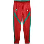 Puma Hommes, Bas de sport, FRMF Prematch Woven Pant (XL), Rouge, Vert