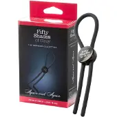 Fifty Shades of Grey - Anneau pénien vibrant - silicone gris