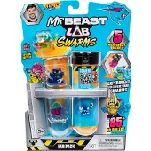 BEAST LAB Actiefiguur MrBeast Lab Swarms Series 2 Atomic Serie, 5-pack