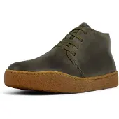 Camper Bottes à lacets 'Peu Terreno' caramel / vert foncé