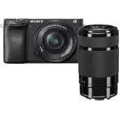 Sony Boîtier Alpha 6400 Noir + 16-50 mm + 55-210 mm