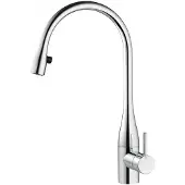 Kwc Mitigeur monocommandé pour évier Eve avec douchette extractible chromé